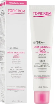Крем для сияния кожи лица Topicrem Hydra+ Light Moisturizing Radiance Cream 40ml (922279-986623-2)