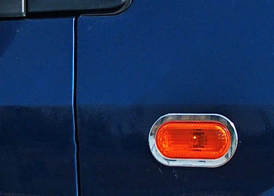 Обведення поворотника (2 шт., Нерж) для Ford Fiesta 2002-2008 рр