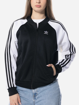 Спортивна кофта жіноча Adidas Adicolor Classics SST Track Jacket W "Black" IK4026 S Чорна (4066761367772)