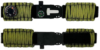 Ремінець паракордовий багатофункціональний Patriot Army Green