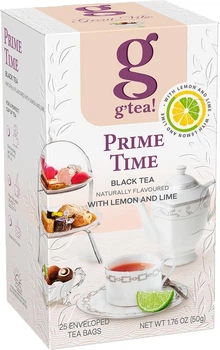 Черный чай Grace! Прайм тайм с ароматом лимона и лайма 2 г х 25 шт (5060207697835)