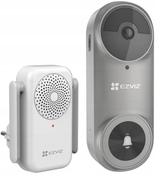 Dzwonek bezprzewodowy EZVIZ DB2 z kamerą i WiFi (6941545611952)