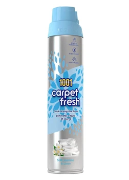 Піна для нейтралізації запахів для килимів та оббивки 1001 Carpet Fresh Soft Jasmine & Linen 300мл