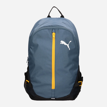 Рюкзак чоловічий спортивний тканинний 20л вміщує формат А4 Puma Plus Backpack 7886806 Блакитний (4065449752015)