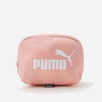 Сумка на пояс бананка жіноча тканинна Puma Phase Waist Bag 7995404 Рожева (4099683450055)