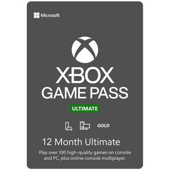 Подписка Xbox Game Pass Ultimate - 12 месяцев: Game Pass Console + Core + PC + EA Play (Xbox One/Series + Windows 10/11) подписка для всех регионов и стран