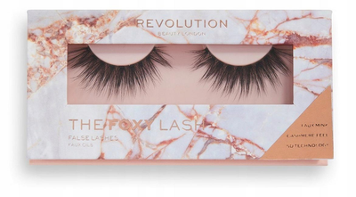 Штучні вії Makeup Revolution The Foxy Lash False Eyelashes 5D пара на смужці (5057566376693)