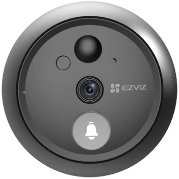 Дверной глазок EZVIZ HP4 с ответной станцией WiFi (6941545620954)