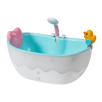 Ванночка для куклы Baby Born автоматическая с душем и подсветкой для кукол 36-43 см