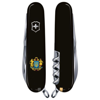 Складаний ніж Victorinox HUNTSMAN UKRAINE Великий Герб України 1.3713.3_T0400u