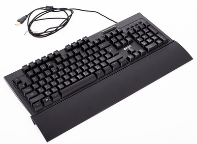 Клавіатура Ergo KB-645 Black USB, RGB підсвічування (KB-645)
