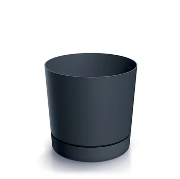 Горшок для цветов Prosperplast Tubo P 20 см. Антрацит (DPOP200-S433)