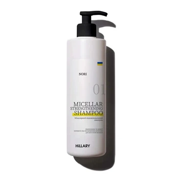 Мицеллярный восстанавливающий шампунь Nori Hillary Nori Micellar Strengthening Shampoo, 500 мл HI-07-977
