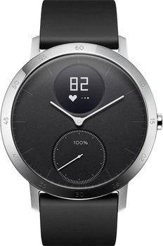 Smartwatch Withings Activite Steel HR Czarny (HWA03-40black-All-Inter)