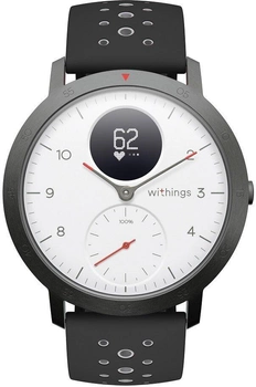 Smartwatch Withings Activite Steel HR Sport Black-White (HWA03b-40white-sport-all-Inter)