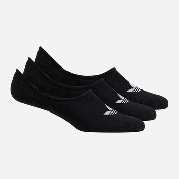 Zestaw męskich stopek Adidas Low Cut Sock 3P "Black" FM0677 M 3 par Czarny (4062054927425)