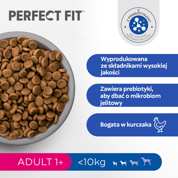 Сухий корм для собак Perfect Fit Adult 1+ з куркою 6 кг (4008429093944)