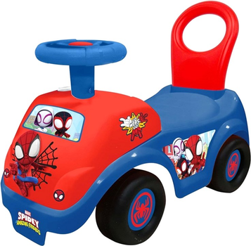 Jeździk Kiddieland Spider-Man Walking Car (0661148615565)