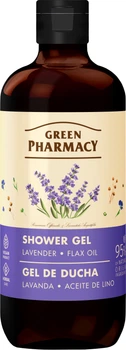 Гель для душа Green Pharmacy Лаванда и масло льна 500 мл (4823015945090)