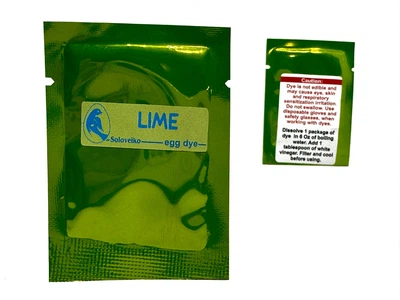 Аніліновий барвник для писанок Lime / світло - зелений , S-серія