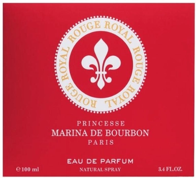 Woda perfumowana damska Marina de Bourbon Rouge Royal 100 ml (3494800300038)