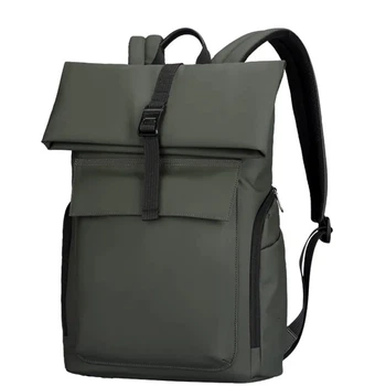 Рюкзак для ноутбука 15.6” Mark Ryden MR9366 ролтоп з розширенням об'єму та захистом від вологи (Зелений)