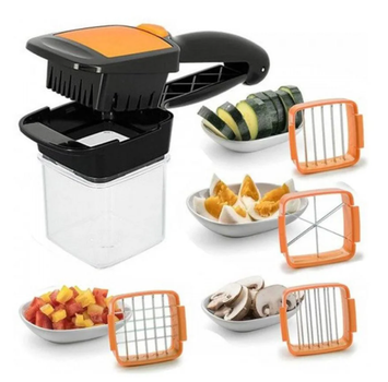 Овочерізка з контейнером Nicer Dicer Quick 2 (5 в 1)