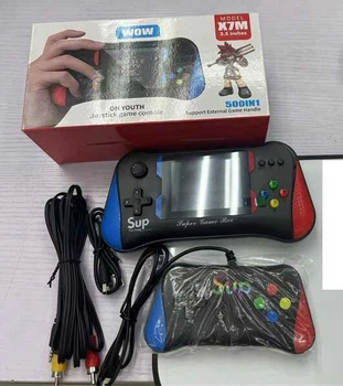 Інтерактивна консоль (С 64449) 500 в 1, 1200 mAh, кольоровий HD дисплей 3,5 дюймів, додатковий джойстик
