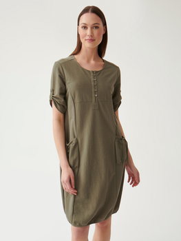 Sukienka damska Tatuum Linia T2314.193 2XL Khaki (5900142252952)