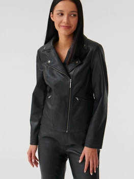 Шкіряна куртка жіноча Tatuum Ramonesi T2316.013 34 Чорна (5900142263002)