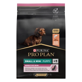 Сухой корм Purina Pro Plan Veterinary Diets Small&Mini Puppy Sensitive Skin Salmon Сухой корм с лососем для щенков малых пород 3 кг (7613035123809)