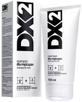Szampon DX2 dla mężczyzn przeciwłupieżowy i przeciw wypadaniu włosów 150 ml (5906071004297)