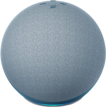 Портативна колонка Amazon Echo 4 Smart Speaker Blue (B085HK4KL6)