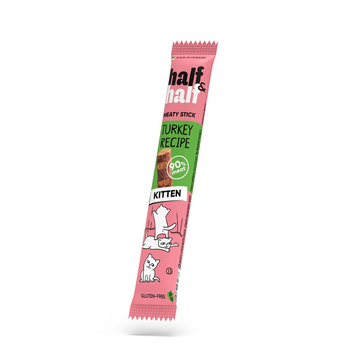 Лакомства Half&Half Meaty Stick Kitten Turkey Лакомства для котят в форме мясных палочек с индейкой 5 г (1111175718)