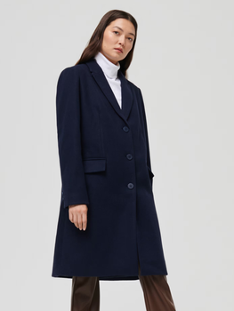 Пальто жіноче осіннє Sinsay 9683A-59X XS Синє (5904620529215)
