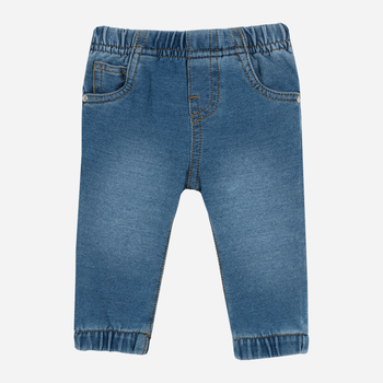 Дитячі джинси на резинці для хлопчика Chicco 09008127000000 80 см Сині (8054707598546)