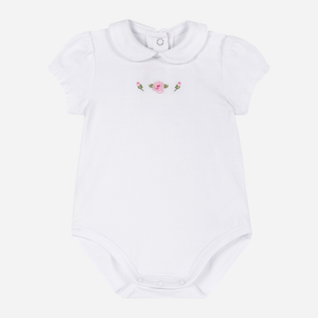 Дитяча боді-футболка для новонароджених дівчаток Chicco 09025870000000 74 см Біла (8054707614253)