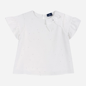 Дитяча блузка для дівчинки Chicco 09068612000000 116 см Біла (8054707748859)