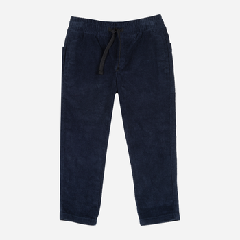 Детские вельветовые брюки для хлопчика Chicco 09008354000000 110 см Темно-сині (8054707906198)