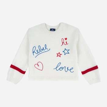 Дитячий светр для дівчинки Chicco 09069527000000 110 см Бежевый (8059609184156)