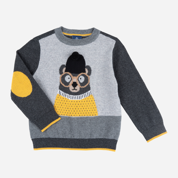 Дитячий светр для хлопчика Chicco 09069542000000 98 см Темно-сірий (8059609195121)
