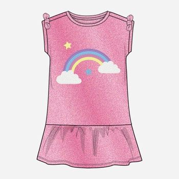 Дитяча сукня для дівчинки Chicco 09000353000000 116 см Темно-рожева (8059609412273)