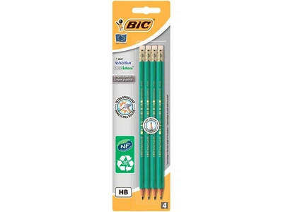 Олівець BIC 4шт чорнографітовий Evolution Eco, з гумкою, 655HB, bc8902753