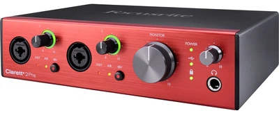 Аудиоинтерфейс Focusrite Clarett+ 2 Pre