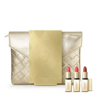Подарунковий набір для губ: 3 матові міні помади Kiko Milano Holiday Première Lovely Mini Lipstick Gift Set