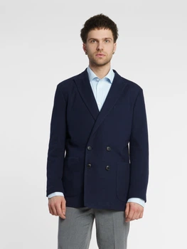 Піджак чоловічий синій Arber Jersey 2B-Jacket 58 зріст 5 синій (M02.20.09.411)