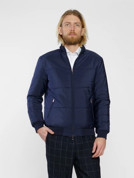 Куртка чоловіча синя стьобана Arber Varsity Jacket H19 52 зріст 6 синій (M08.21.09.411)