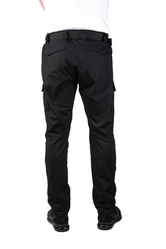 Тактичні штани SMILO cargo rip–stop black, XXL, 230 г\кв м, 65% поліестер з еластаном/35% бавовна