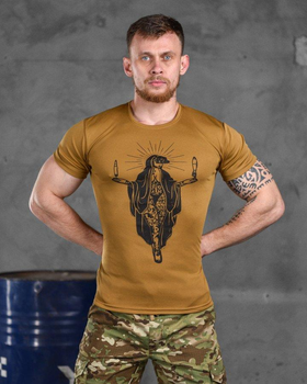 Тактическая потоотводящая футболка Odin кайот madonna M