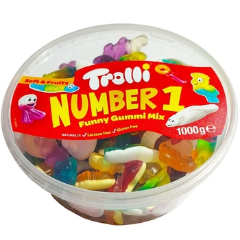 Желейки Trolli Number One Ассорти 1кг